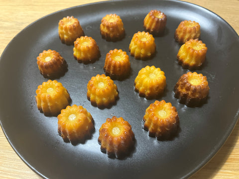 Mini cannelés sans gluten